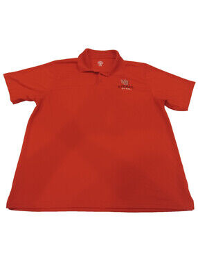 Rivalry Threads Utah Utes Polo Shirt Mens XL Red University Team Logo 91 XL